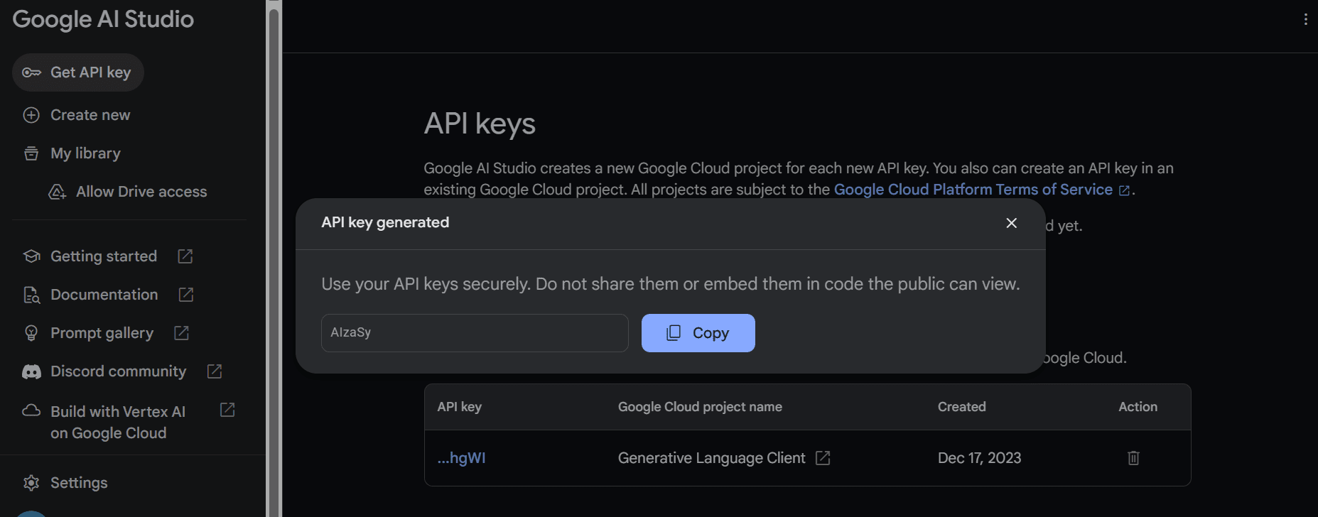 如何免费访问和使用gemini api？
