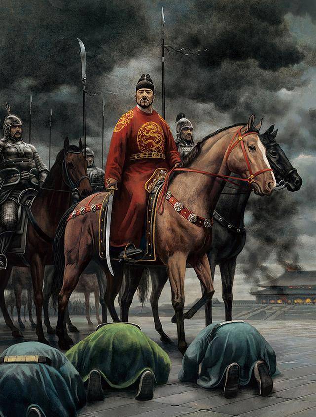 一来，朱棣就是乱臣贼子，人人得而诛之。所以，朱棣的皇位是坐不稳的。