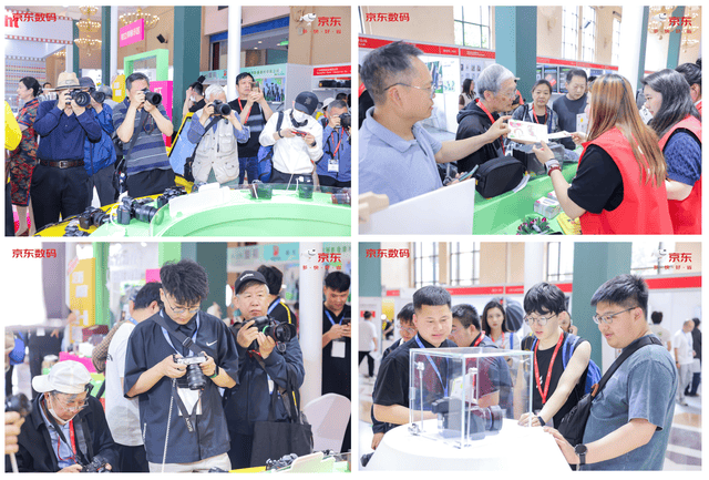 第25届ChinaP&E开展中！逛京东数码展台体验徕卡、哈苏等高端相机