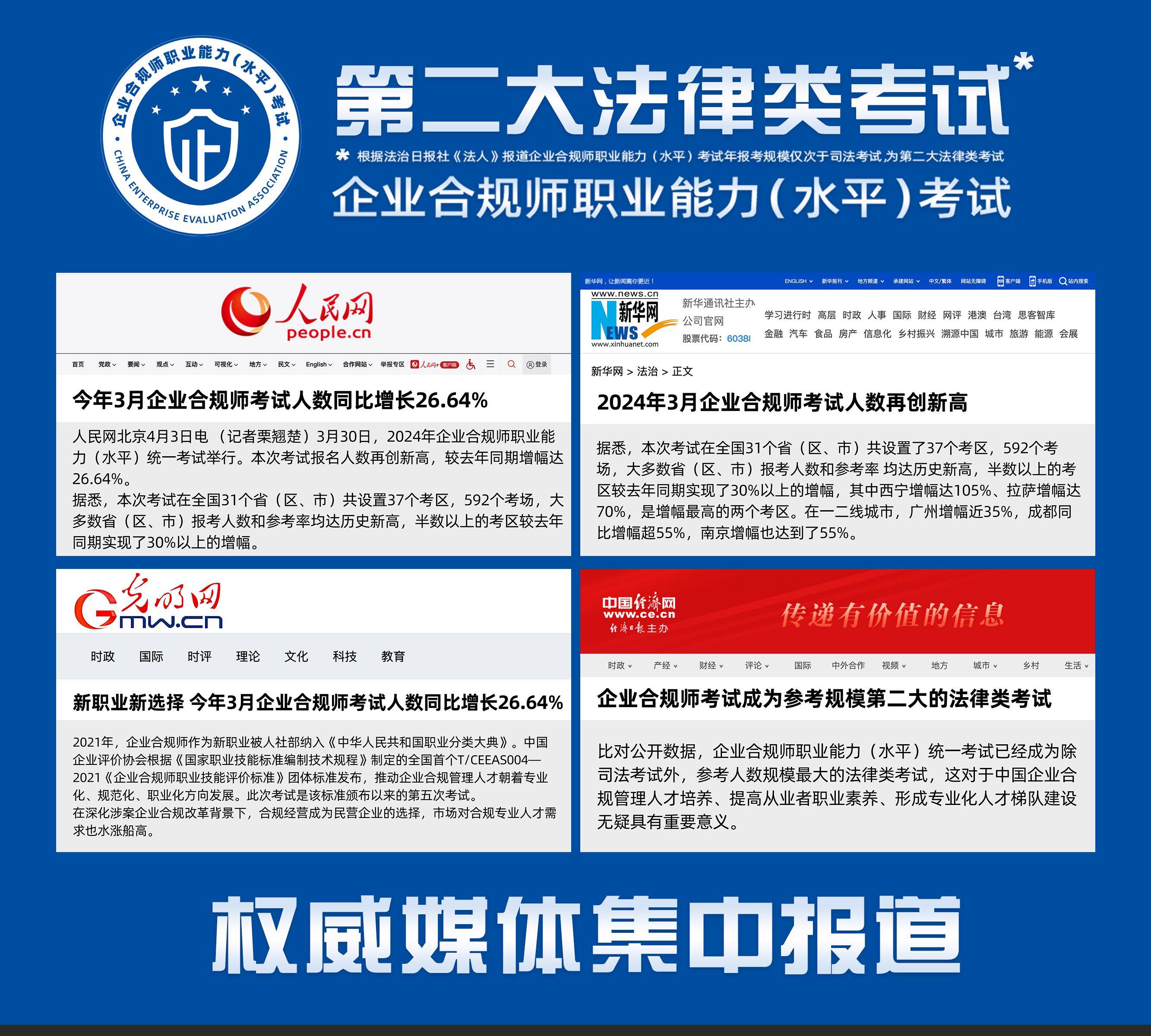 企业合规师考试网:企业合规师考试标准有什么？标准的意义
