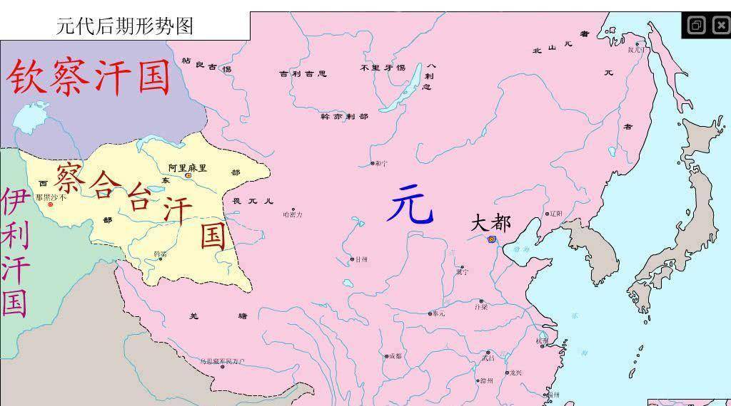 元朝时的版图有多大？涨知识了
