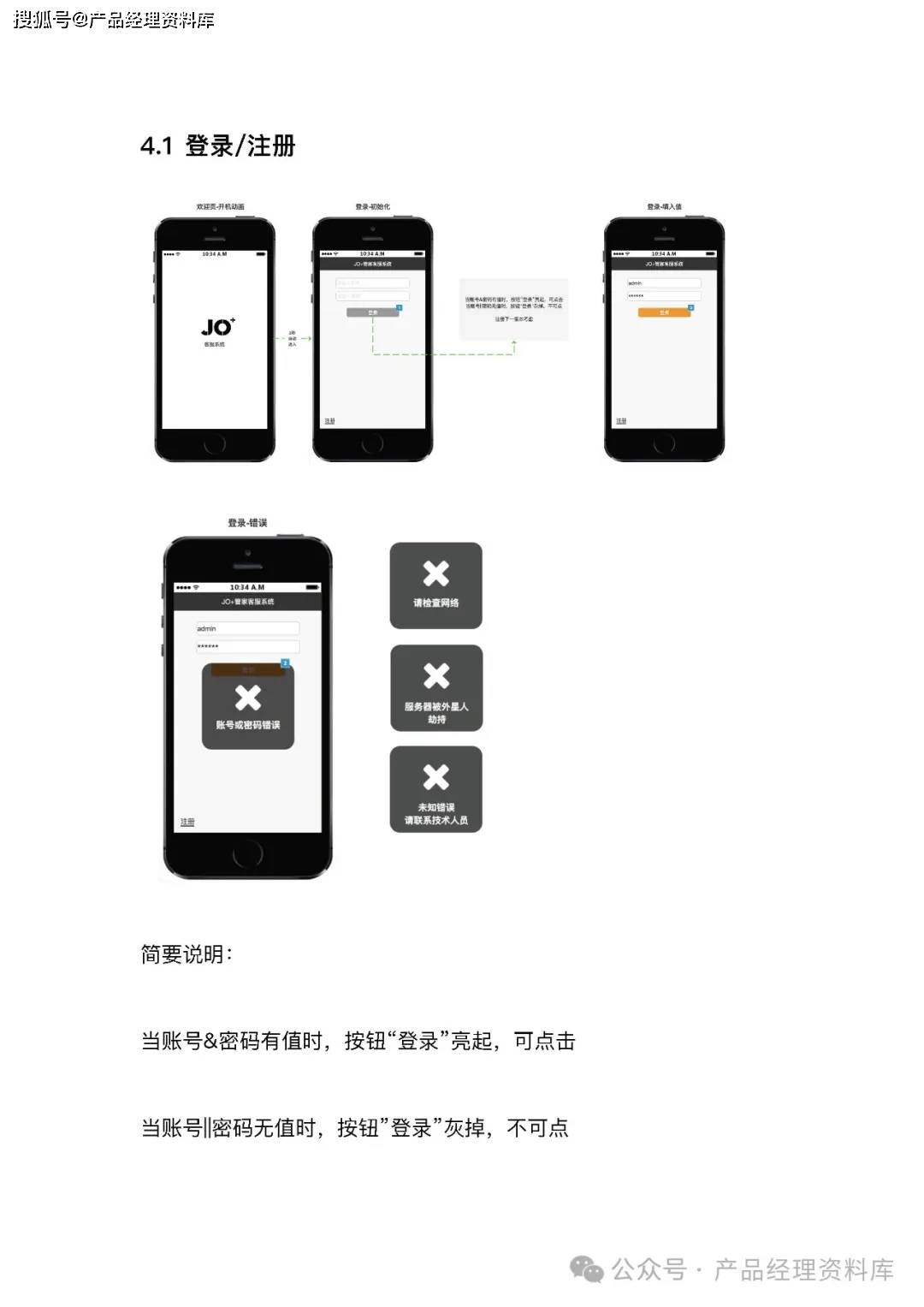 21页word｜智能在线客服产品需求规格说明书prd