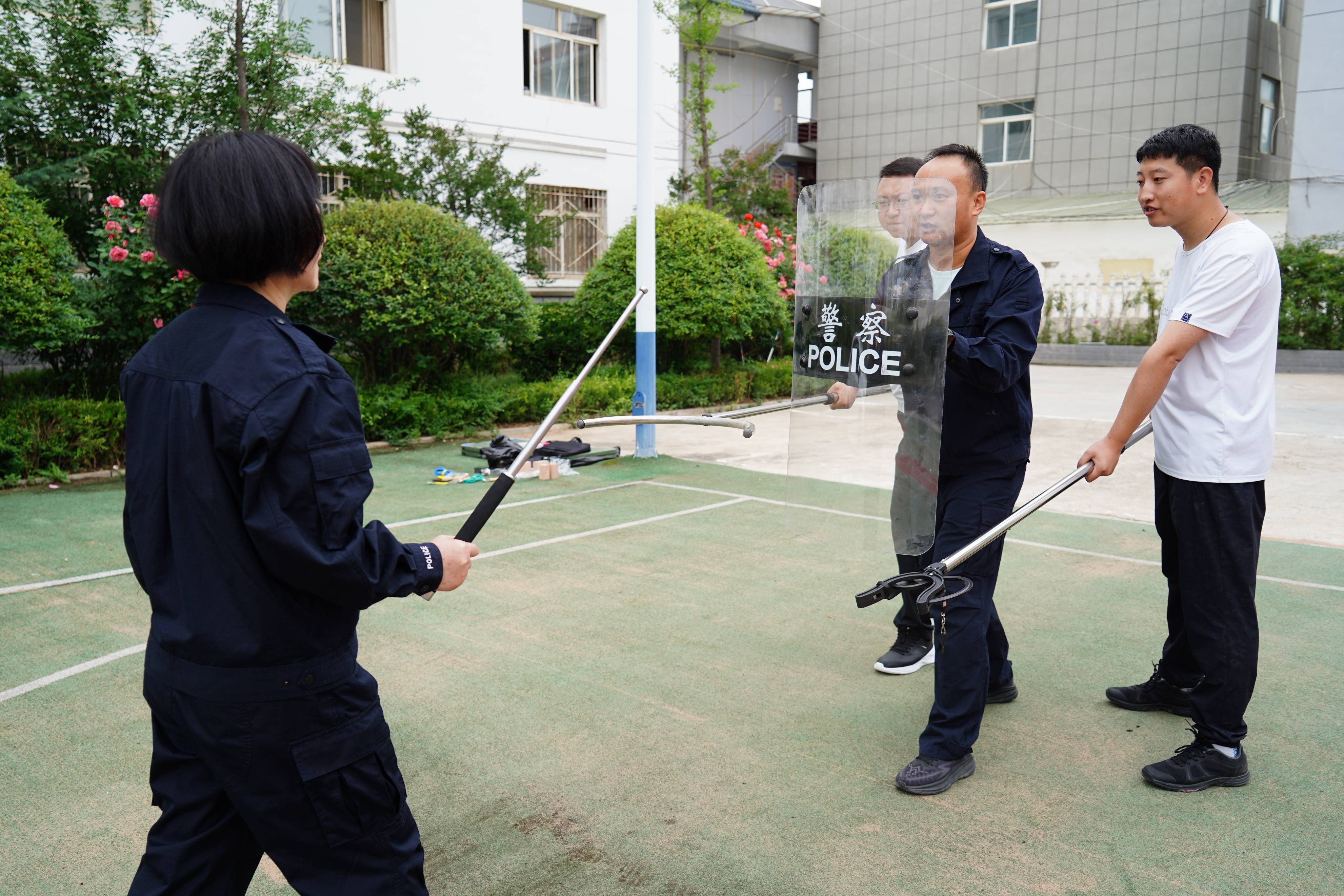 清水县人民检察院组织开展2024年度夏季应急法警大队体能集训暨司法警察训练(图2)