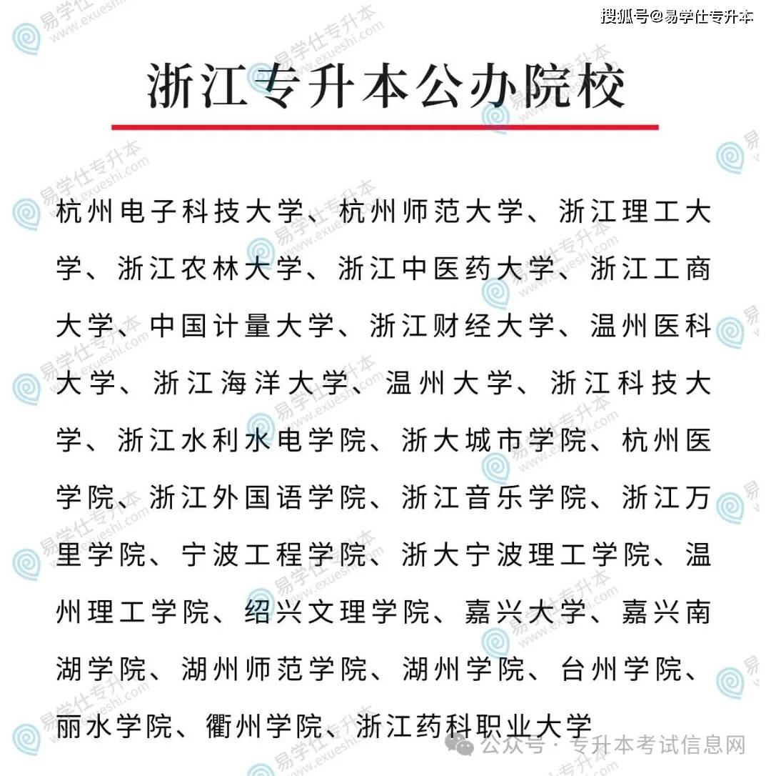 各省份专升本公办院校名单汇总，哪个省份公办多？