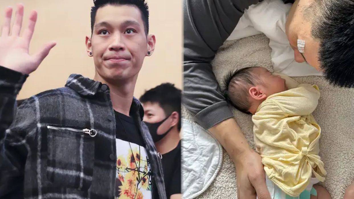 原创林书豪官宣升级当爸，神秘混血儿首度曝光，未来篮球新星？