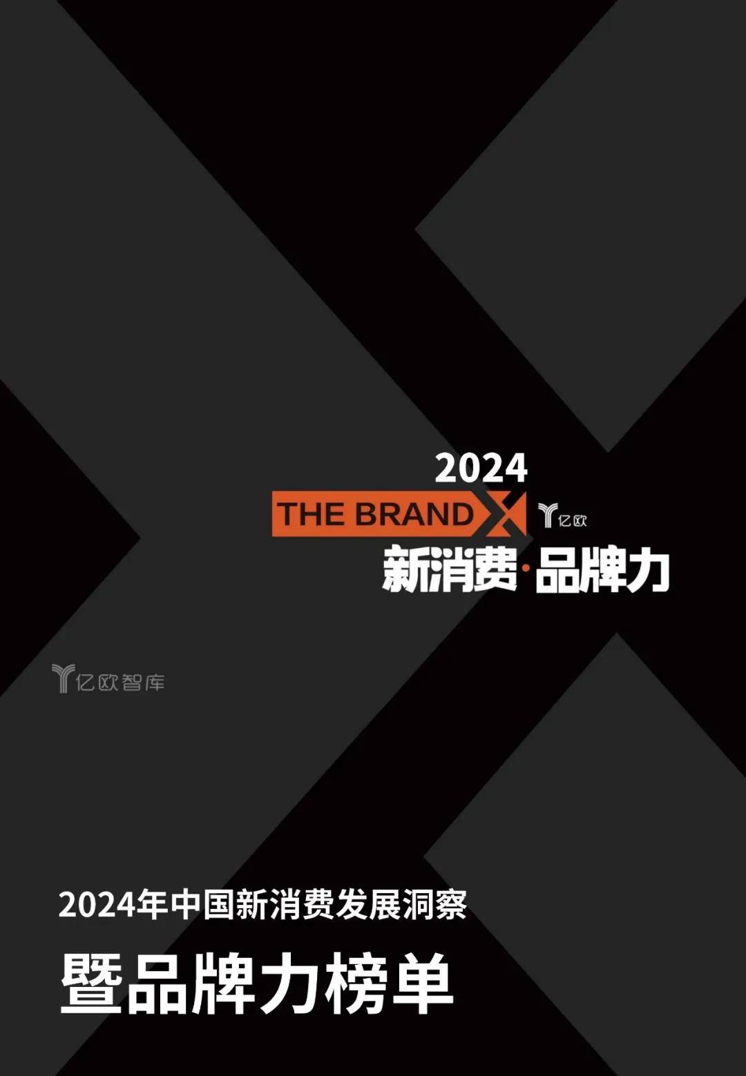 2024中国新消费发展洞察暨品牌力榜单（附下载）