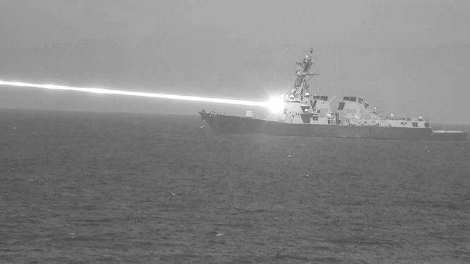 美舰测试激光武器中国水下幽灵浮出水面或改写海战规则(图1)