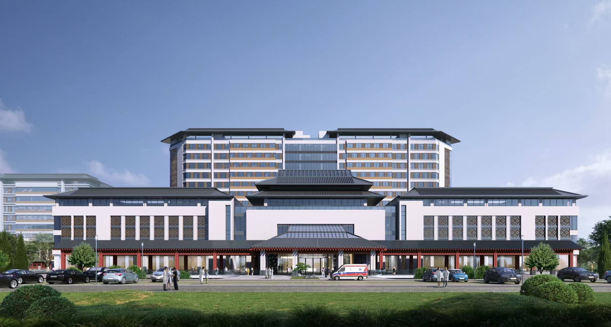 晋陕豫黄河金三角新地标！山西运城7.7万平中医特色医院，守护千万家庭健康梦！