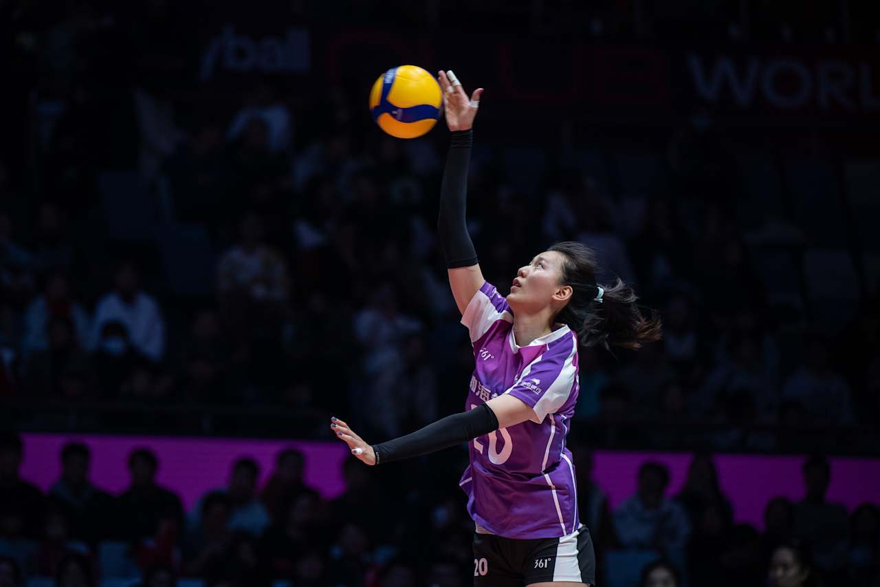 女排全运-王艺竹20分天津3-2大逆转 吴梦洁14分江苏3-0