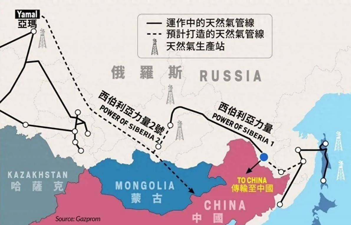 中俄管道项目生变蒙古国笑到最后？(图4)