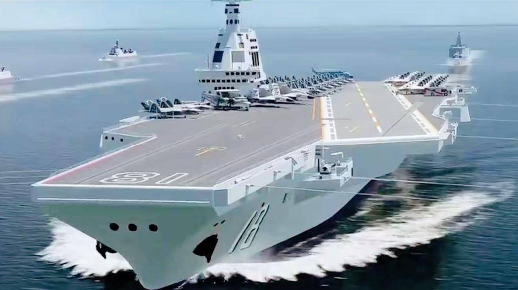 真假？美媒表示：中国“福建”号航母首次电磁弹射歼-35成功！