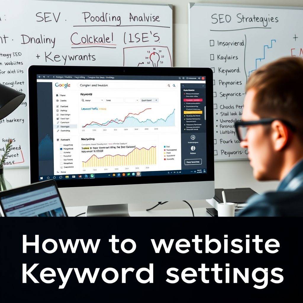 网站关键词怎么设置最好?掌握这些策略,提升网站seo排名