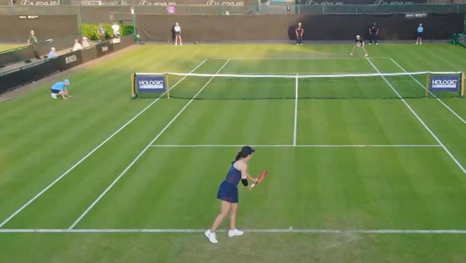 原创             时隔近1年再次赢球！WTA250诺丁汉站：朱琳两盘横扫晋级16强