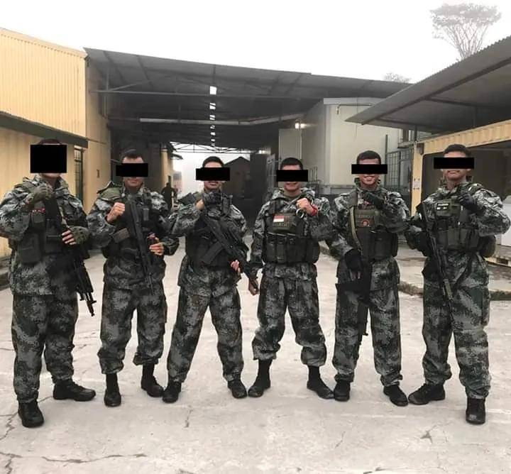 智蕙人生:非洲某国阅兵，手持迷彩81杠，穿的居然是中国07荒漠迷彩？