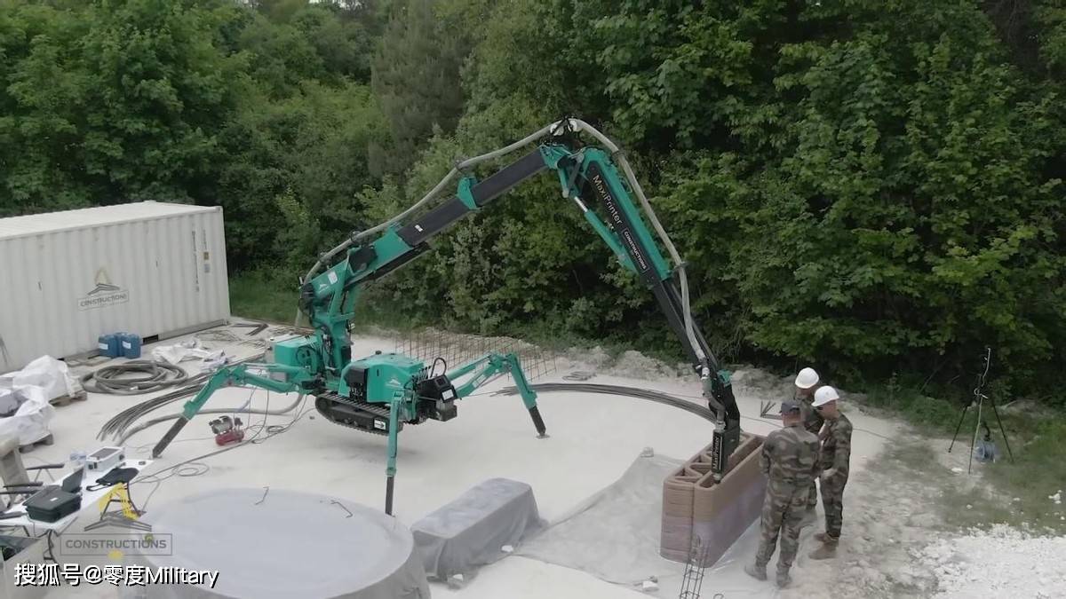 欧洲多国试验新型防御工事技术：法国3D打印掩体，德国乐高式战壕