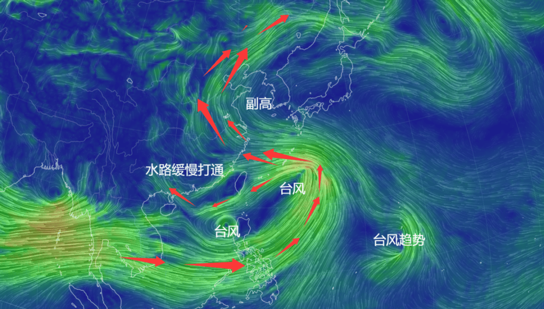 原创             大范围降雨：7号台风范斯高、8号竹节草送水？9号罗莎生成或快了