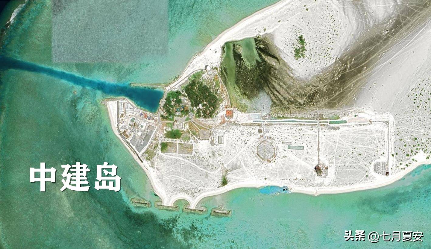 西沙中建岛，我国距离越南最近的岛屿，未来还能扩建5倍面积