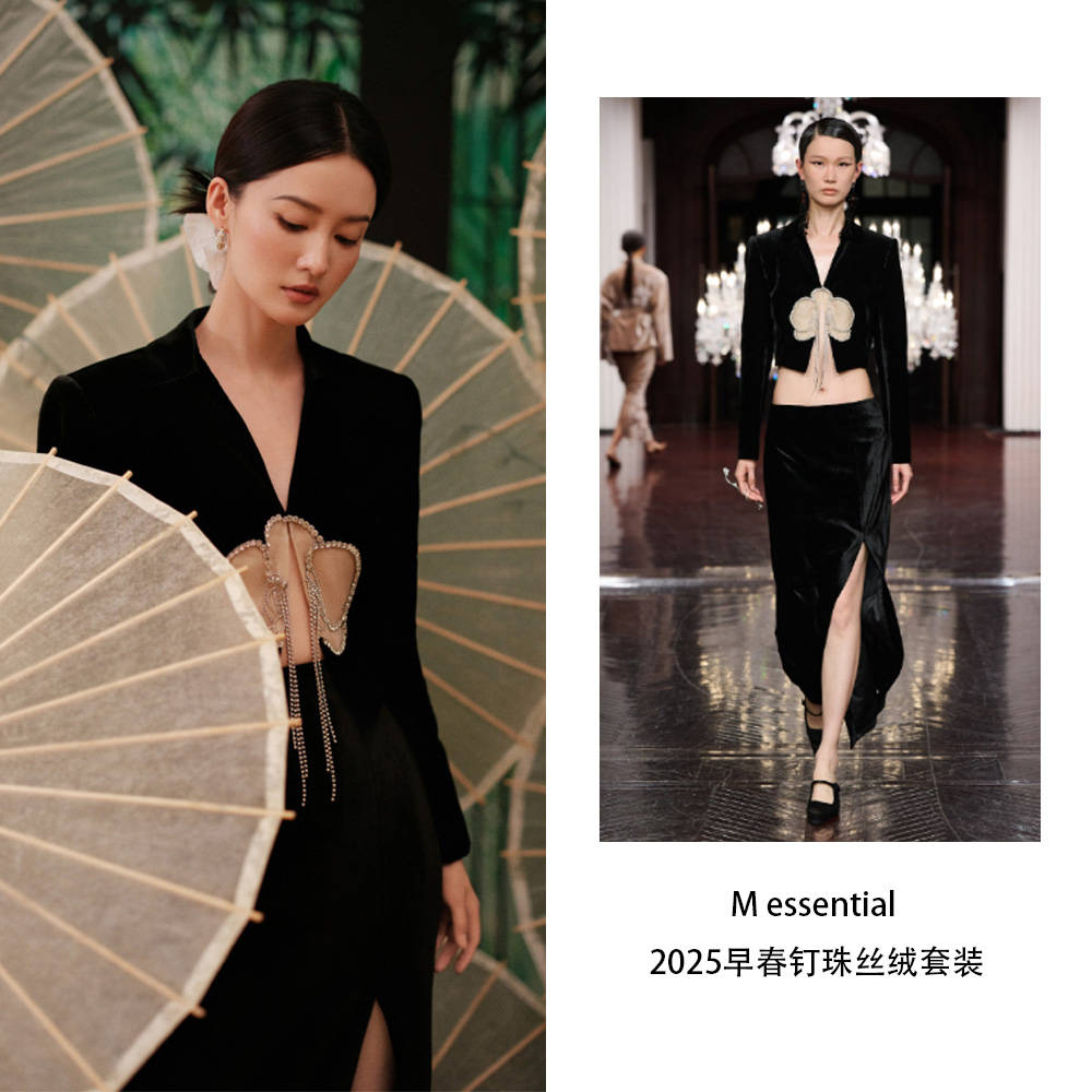 秦岚性感金色长裙尽显迷人姿态，热巴一裙封神！