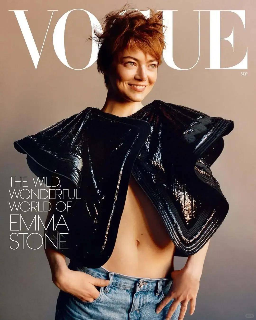 奥斯卡影后对决、古董香奈儿高定坐镇、女魔头自我致敬——VOGUE九月刊封面大战