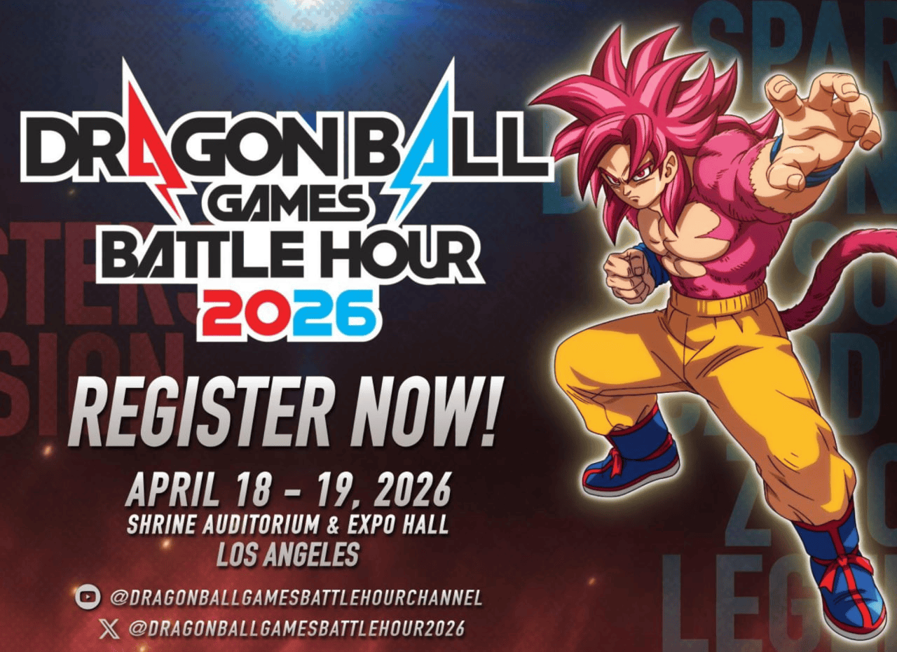 九游游戏娱乐《龙珠游戏战斗大赛2026》定档洛杉矶 四大人气