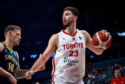 申京2欧洲篮球联赛中文网__赛程比分+球队资讯+盘口分析4+16率土耳其逆转瑞典16年后再进欧锦赛八强