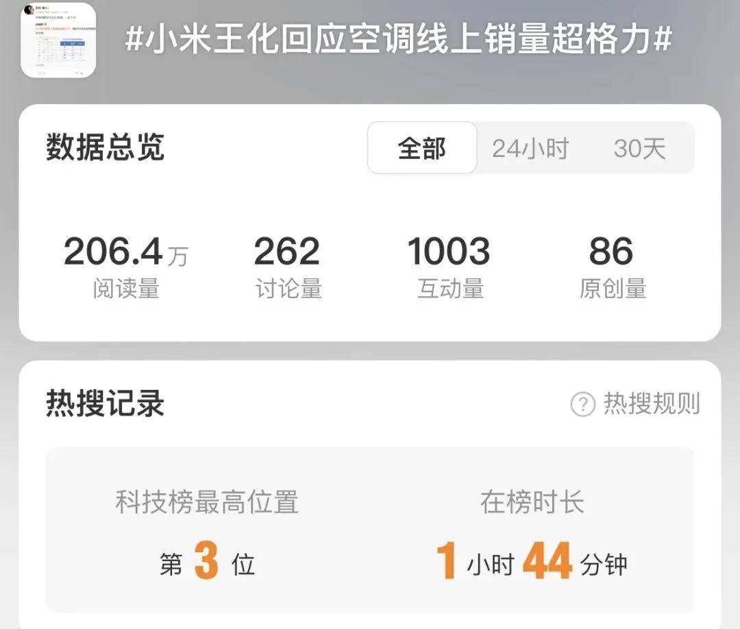 卢伟冰疑再内涵格力：小米大家电成长很快，受到了前辈特别关照……