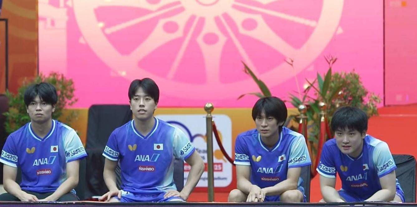 原创             日本队再成炼金石！国乒绝境逆转扛住了，林诗栋连续两场得到锻炼