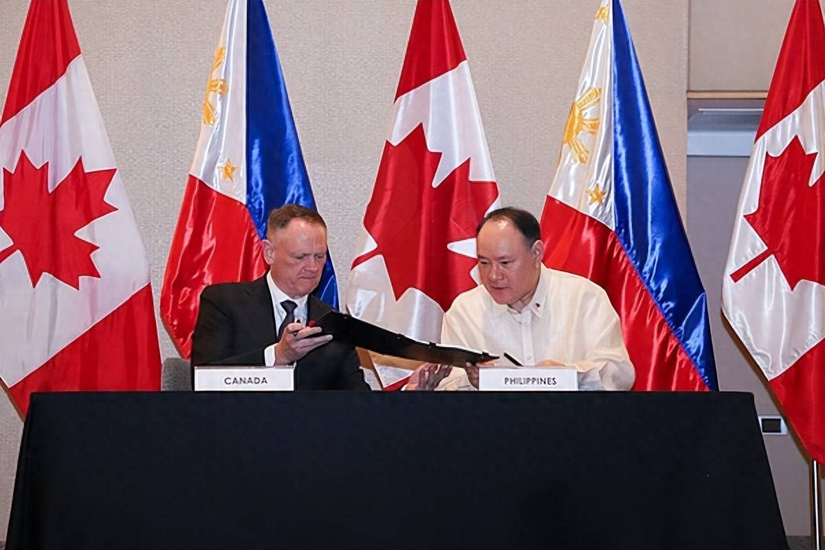 中加关系刚迎来转折，加拿大又自不量力，和菲律宾签军事协议！中方亮红线：别挑事