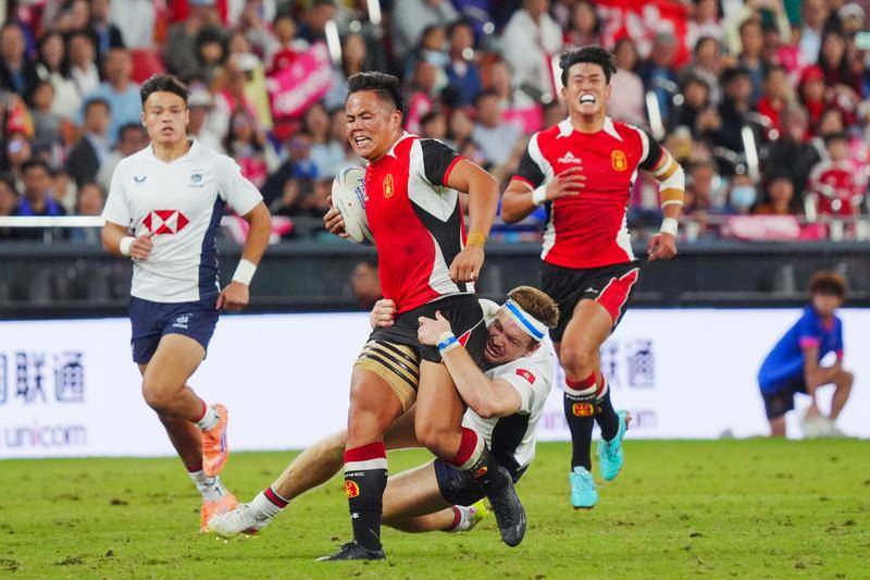 全运会 | 12年后重返全运 香港橄榄球男队全胜夺冠