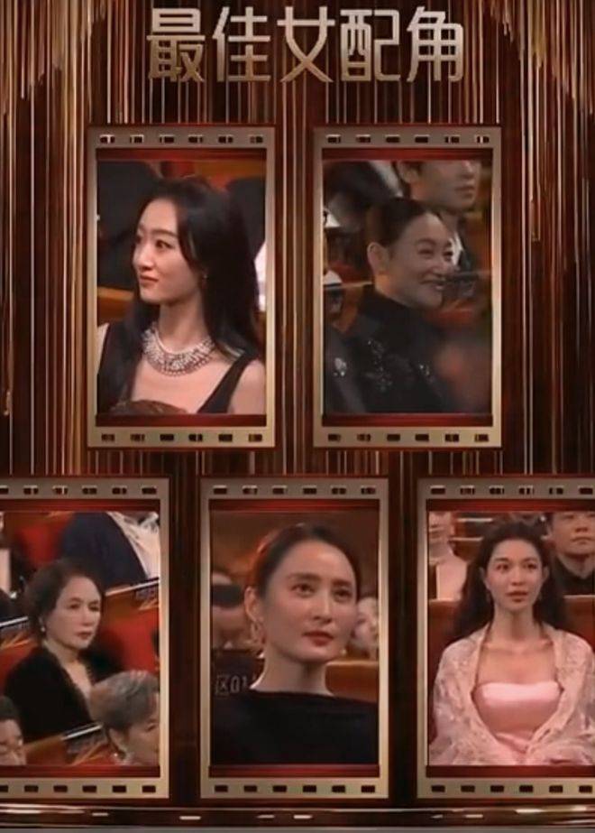 钟楚曦喜提金鸡女配!成功打脸娱乐圈4人,台下众星表情精彩