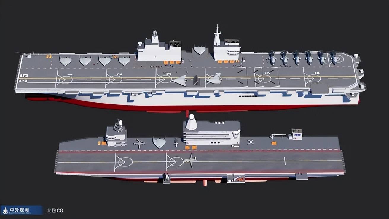 官泄！国产某无人机航母已悄悄服役！中国航母数量已不可查？
