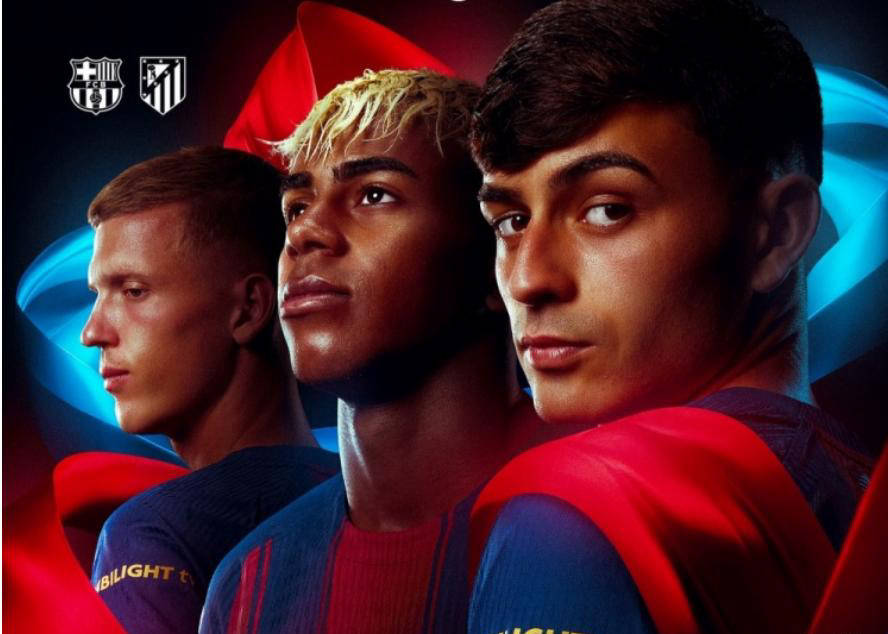 3-1精彩逆转！巴萨主场西班牙足球甲级联赛力克马竞豪取五连胜领跑西甲积分榜