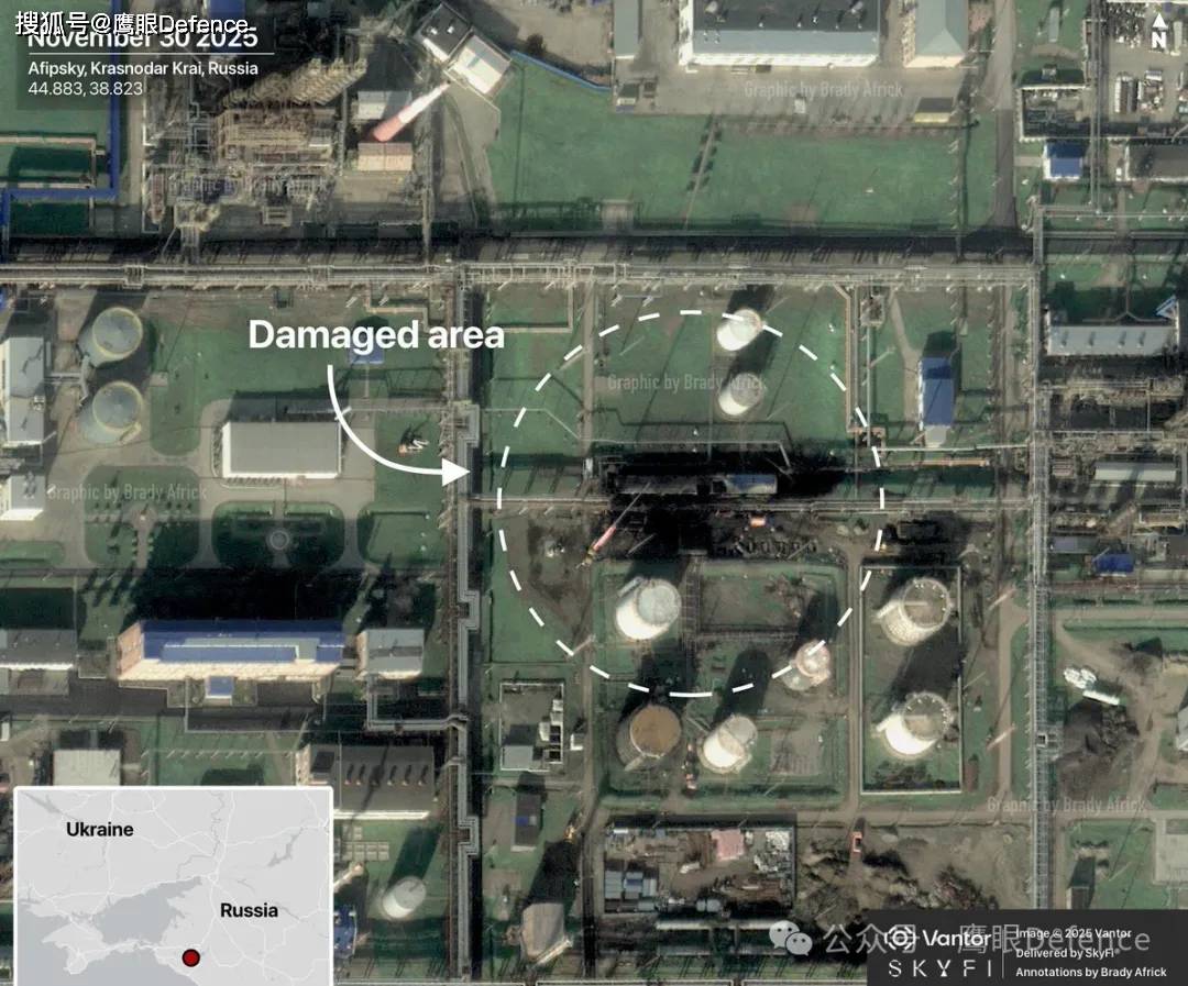 上个月击中14个炼油厂！俄军误炸己方变电站，车臣地标性建筑遭袭