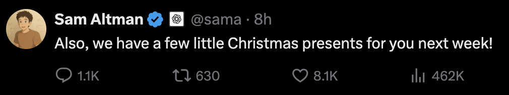 “复仇”谷歌,GPT-5.2编码、做表、读图能力全面提升,能让打工人每周少干10小时