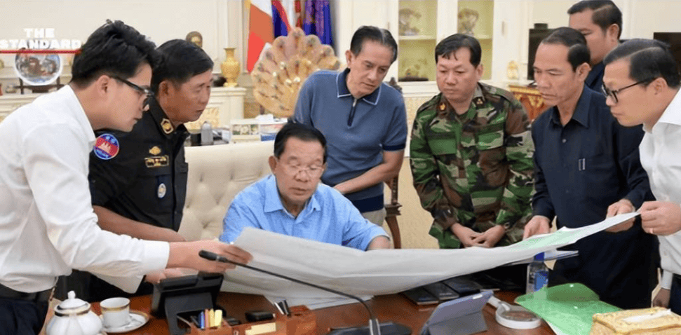 洪森自食其力!泰国欲发动大规模入侵,泰王访华早有预谋