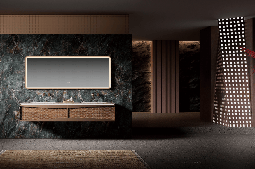 乐竞官网登录入口网页版原创赋能！圣梵木浴室柜气力入选家当带星