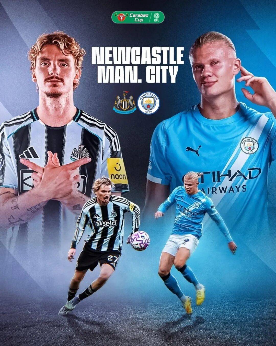 英超联赛免费高清直播+实时赛程+积分预测（2025赛季全覆盖）英联赛杯~纽卡斯尔vs曼城疯狂主场和后防线短板