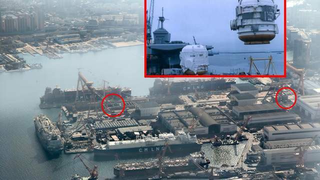 福特三号舰近况曝光,和福建舰同时建造,如今进度已输给004航母了