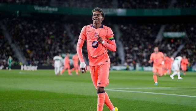 巴萨3-1完胜埃尔切2亿巨星亚马尔大爆发豪取四连胜领先皇马4分西甲联赛免费高清直播＋实时赛程积分榜＋竞彩预测全覆盖（2025赛季）