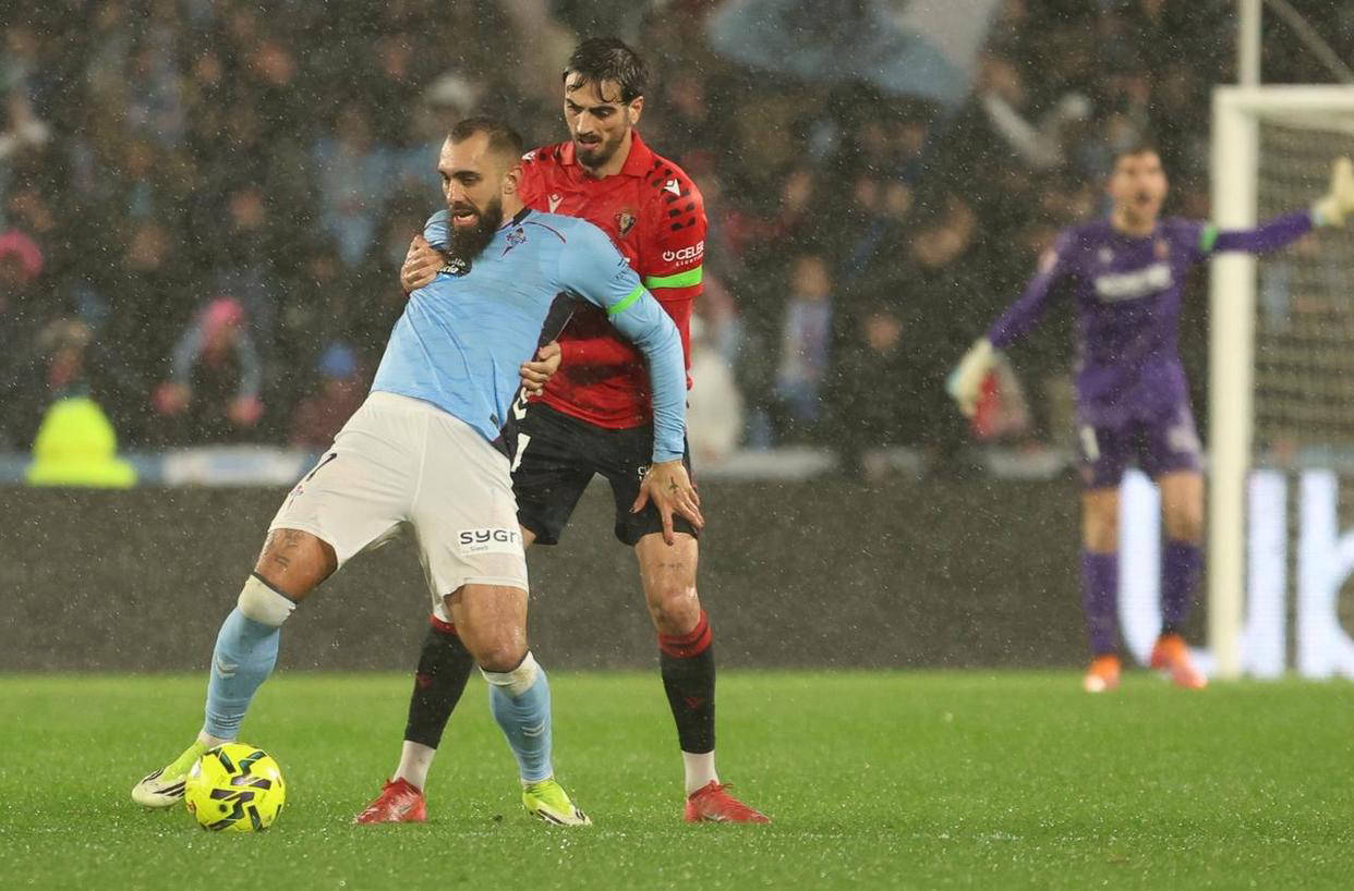 西甲最新积分榜更新：西班牙足球甲级联赛塞尔塔1-2不敌奥萨苏纳