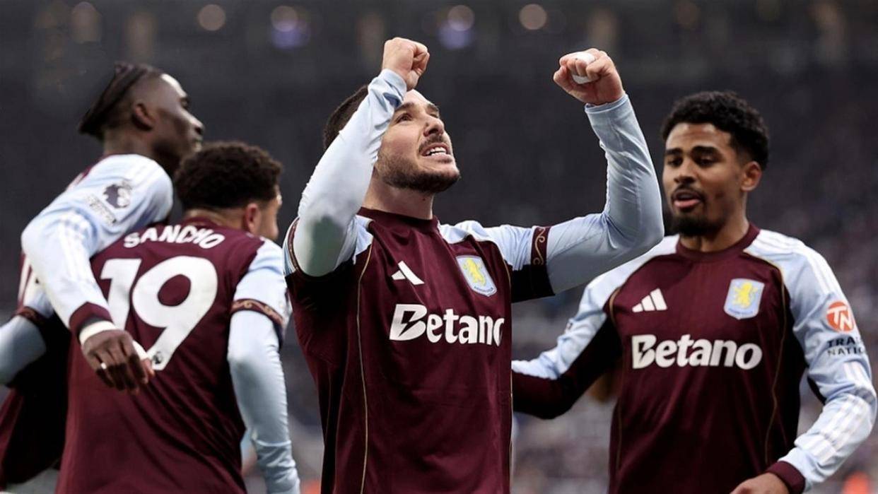 英超积分榜：阿森纳3英格兰足球超级联赛-09分领跑冠军稳了！维拉1-1被逼平连续两轮不胜退出争冠