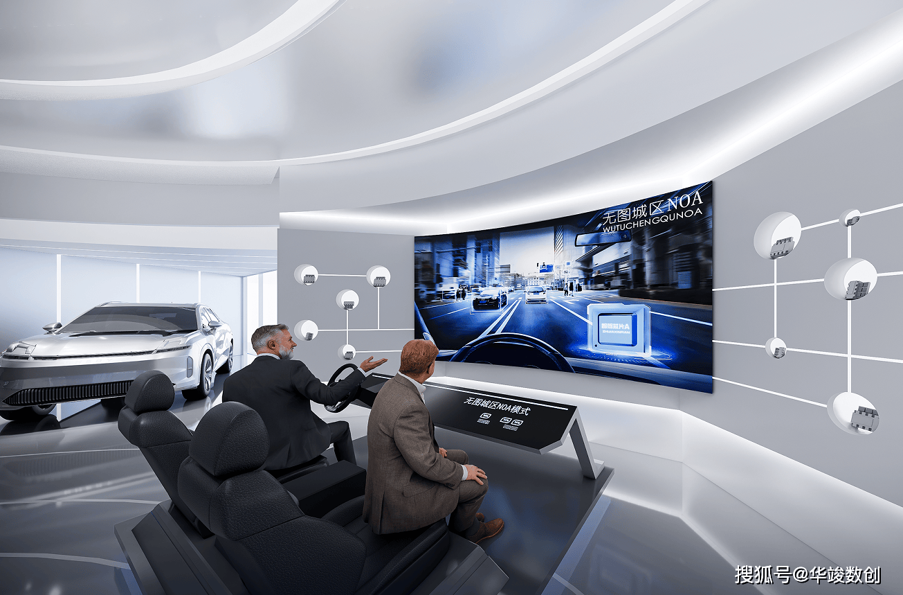 定义未来展厅新范式｜华竣新能源汽车体验空间设计全解(图1)