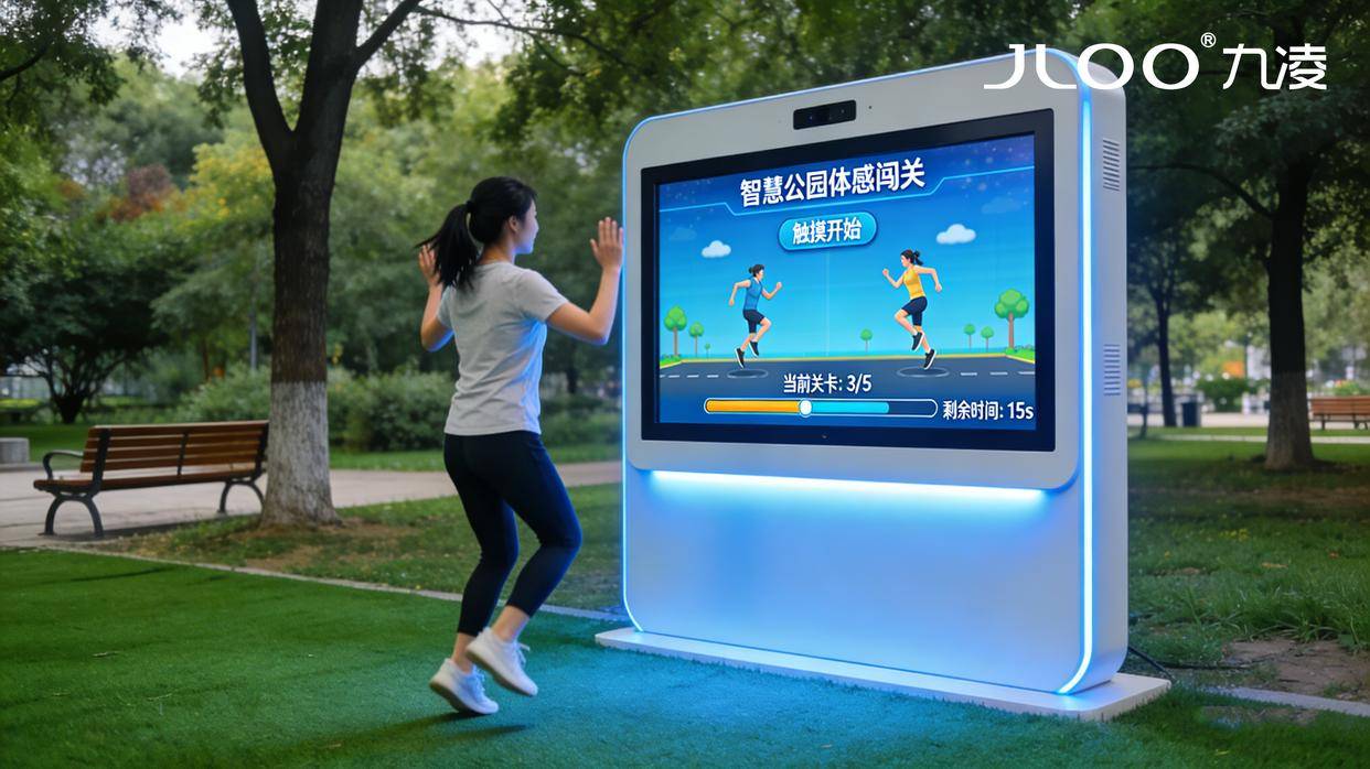 bw必威西汉姆联官网-九凌JLOO 657598寸户外液晶体感一体机：全场景交互新突破开启多元趣味小游戏盛宴