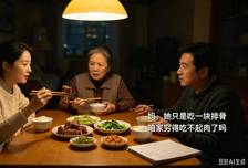 我刚夹一块排骨，婆婆骂我贪吃，老公怒吼：咱家穷得吃不起肉了吗