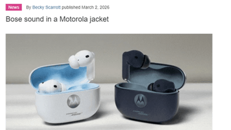 楼氏动铁加持Bose调音！Moto Buds 2 Plus真无线耳机获TechRadar高度认可
