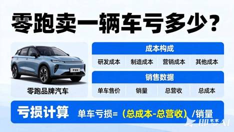 零跑卖一辆车亏多少？——从81569台月销看零跑的盈利真相