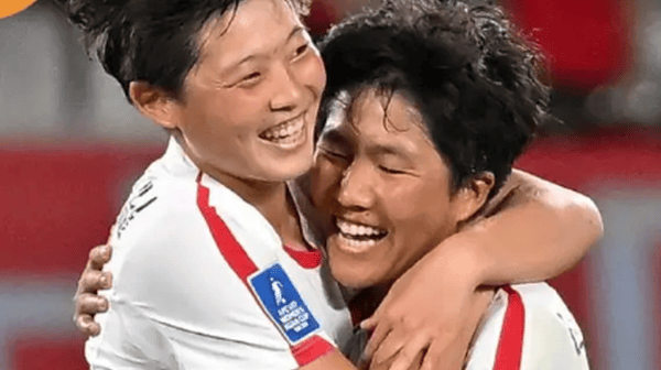 朝鲜5:1日本卫冕U17女足亚洲杯冠军