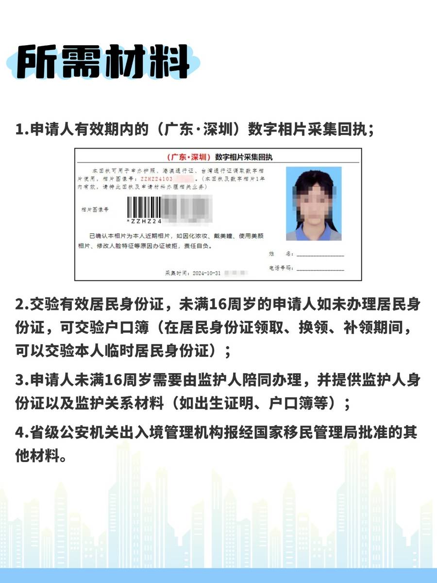 在异地怎么办理护照？需要携带什么材料？  第1张