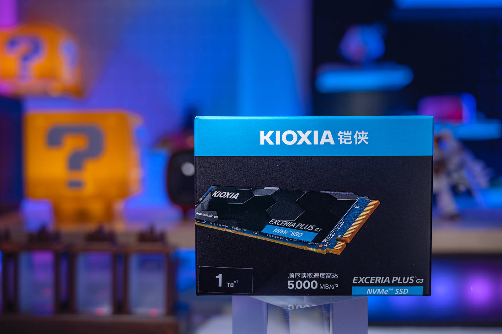 泛亚电竞原厂颗粒稳定之选1200TBW写入量超耐久铠侠PCIe40 SD10极至光速SSD体验(图3)