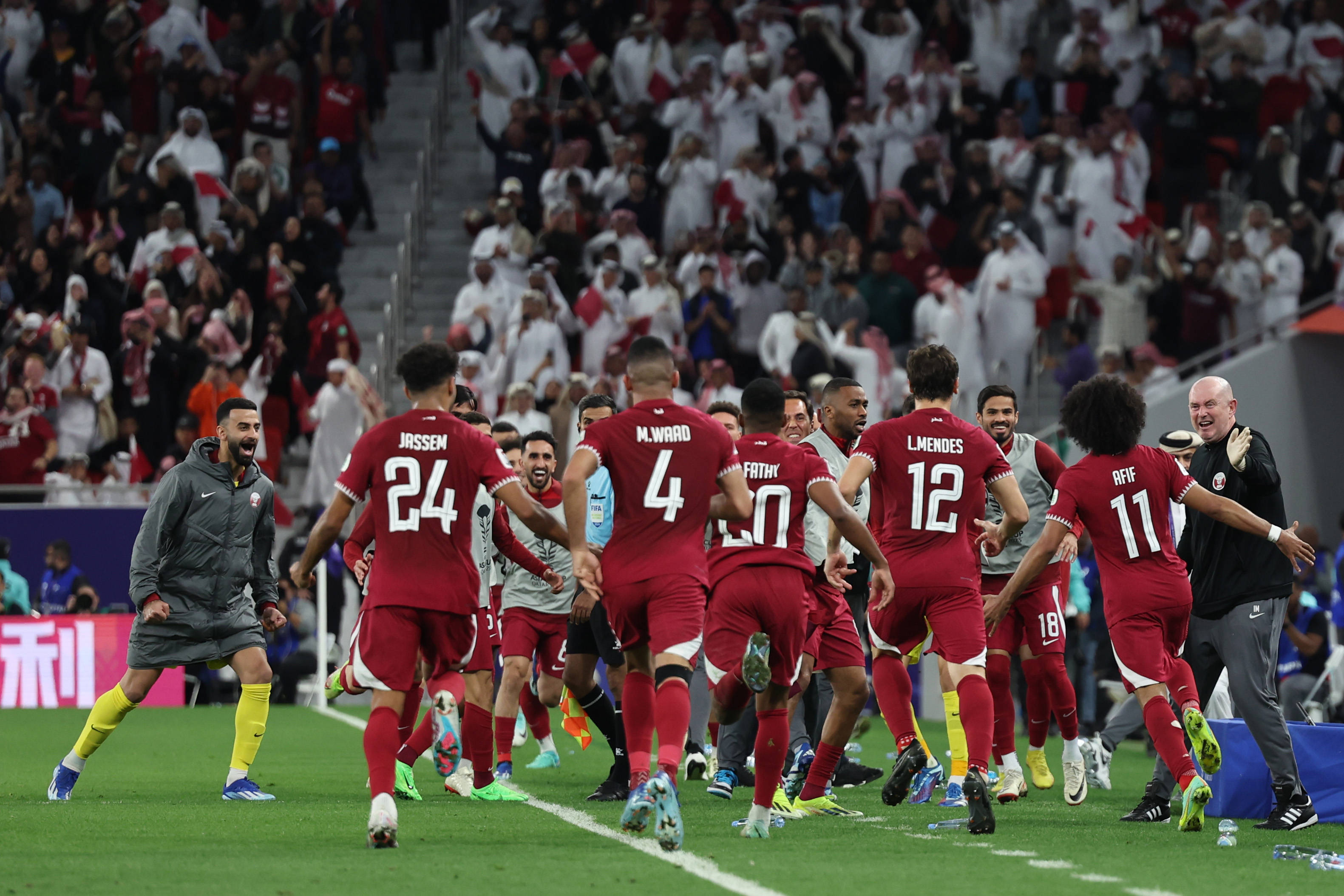 原创             又爆冷门！亚洲杯-阿菲夫传射 卡塔尔3-2伊朗决赛战约旦